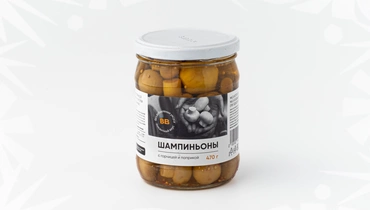 Изображение товара Грибы шампиньоны с горчицей и паприкой