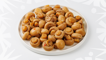 Грибы шампиньоны с горчицей и паприкой