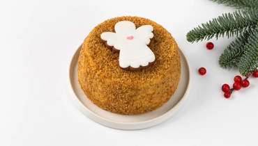 Изображение товара Торт Ангелок медово-сметанный 270 г - мягкий и вкусный десерт