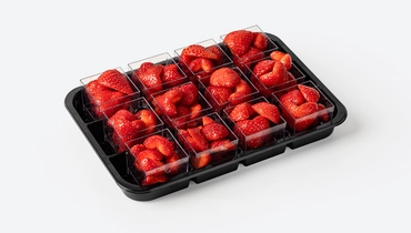 Изображение товара Фруктовый сет из клубники 12 шт по 50 г свежие ягоды для праздника