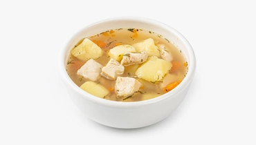 Суп по-деревенски с курицей