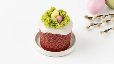 Изображение товара Кулич-кекс с малиново-клубничной начинкой, 230&nbsp;г