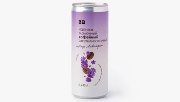 Изображение товара Молочный кофейный напиток РАФ ЛАВАНДА стерилизованный 166 рублей