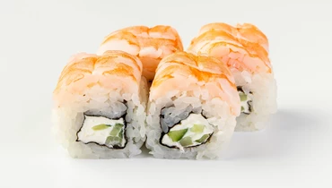 Мини ролл Филадельфия ролл с&nbsp;креветками