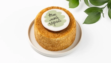 Торт "Ты мой герой" медово-сметанный, 270 г