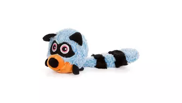 Изображение товара Мягкая игрушка для собак Енот с отключаемой пищалкой 28 см ZooZooZoo
