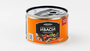 Сардина тихоокеанская (Иваси) с овощным гарниром в томатном соусе, 245 г