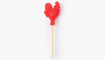 Свеча декоративная "Петушок" на&nbsp;палочке, 1 шт