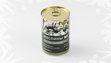 Маслины без косточки, ж/б, 280 г