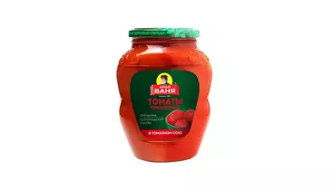 Изображение товара Томаты Дядя Ваня очищенные в томатном соке 680&nbsp;г