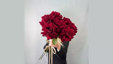 Изображение товара Набор из 7 французских роз FMART by flowwow высотой 60 см