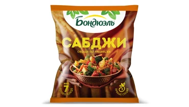 Изображение товара Смесь овощная Бондюэль Сабджи овощи по-индийски 400 г