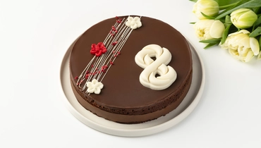 Торт "Трюфельный подарок" постный