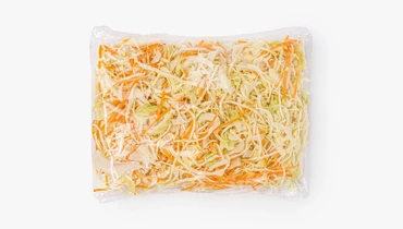 Изображение товара Микс из капусты белокочанной и моркови, нарезка, 250 г