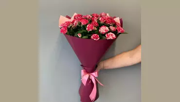 Букет комплимент из&nbsp;кустовой розы FMART by flowwow