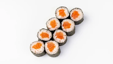 Изображение товара Маки ролл с лососем: 110 г, 156 ккал