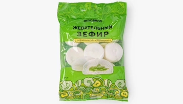 Зефир жевательный с&nbsp;начинкой "Яблоко"
