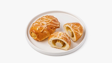 Сосиска-мини с&nbsp;сыром в&nbsp;слоеном тесте, 2 шт