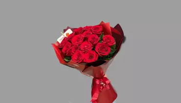 Изображение товара Букет из 15 красных роз FMART by flowwow — свежие цветы для особых случаев