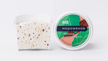 Мороженое "Мятное с Шоколадом"