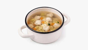 Изображение товара Замороженный суп с куриными фрикадельками 1 кг ВкусВилл