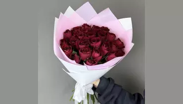 Букет 25 красных роз FMART by flowwow