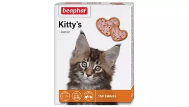 Изображение товара Витамины Beaphar Kitty's Junior для котят 150 таблеток Польша