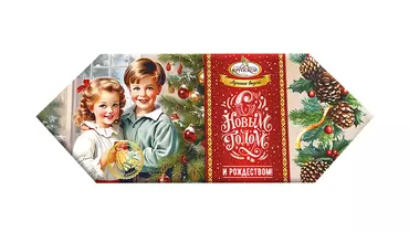 Изображение товара Новогодний набор конфет Лучшее от фабрики Крупской 215 г подарок