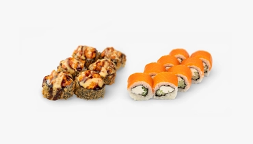 Сет роллов Рыбный контраст