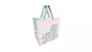 Изображение товара Пакет подарочный Meshu Delicate 23х18х10 см матовая ламинация