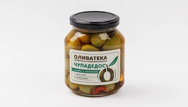 Оливки Чупадедос с косточкой с маслом