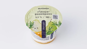 Йогурт "Груша-розмарин" 5,3%