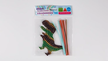 Игровой набор "Головоломки соломинки"