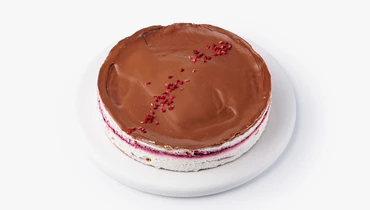 Изображение товара Торт блинный шоколадный Малина-жимолость 530 г десерт с ягодами и шоколадом