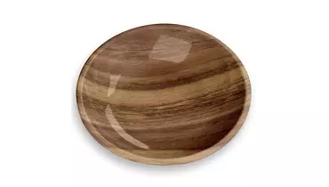 Изображение товара TARHONG Миска для животных Acacia Wood 180 мл коричневая