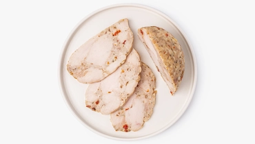 Рулет из&nbsp;индейки зернового откорма с&nbsp;вялеными томатами и&nbsp;розмарином