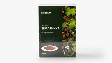 Земляника лесная, замороженная