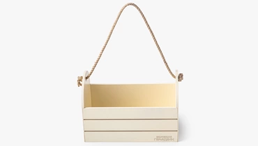 Изображение товара Маленький подарочный ящик ванильного цвета для хранения и упаковки товаров