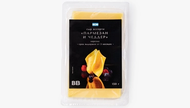 Сыр ассорти "Пармезан и&nbsp;Чеддер" нарезка (Аргентина), 150 г