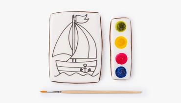 Набор из&nbsp;пряников для&nbsp;раскрашивания "Вкусная Акварель"