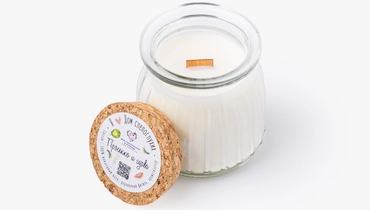 Свеча сувенирная "Просекко и&nbsp;гуава"