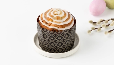 Кулич "Творожный" с&nbsp;клюквой