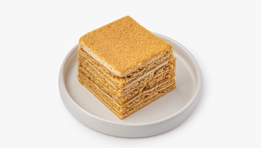 Пирожное "НеМедовик" с&nbsp;маракуйей, веган