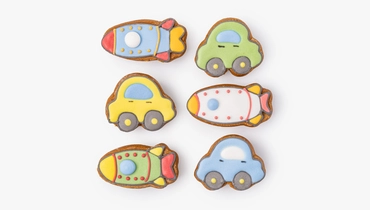 Пряник-мини имбирный "Подарок", кафе