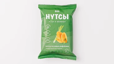 Чипсы нутовые "Лук и зелень"