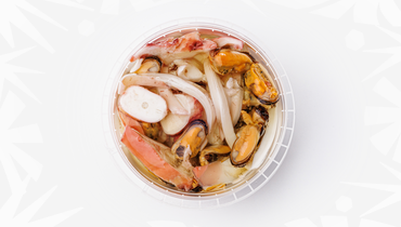 Коктейль из морепродуктов в масле, 180 г