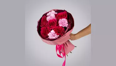 Букет “Ягодный трепет” S