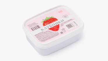 Изображение товара Натуральное пюре из клубники ВкусВилл 250 г для десертов напитков и выпечки