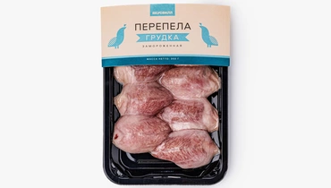 Грудка перепелов, замороженная