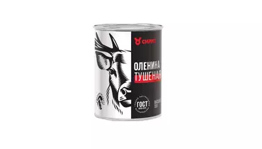 Оленина тушеная Сила высший сорт ж/б 338 г